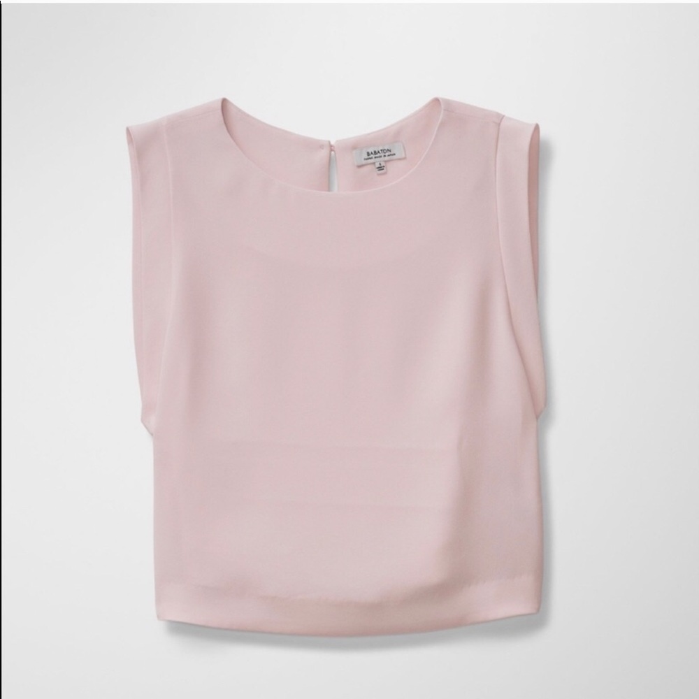 Aritiza | Babaton Sleeveless Blush Pink